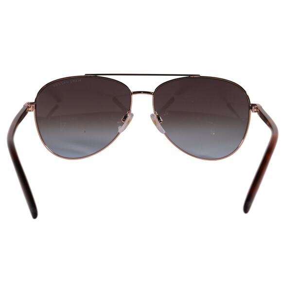 Marc Jacobs Metal Aviator Sunglasses - Gold / Havana - NWT - Picture 7 of 9